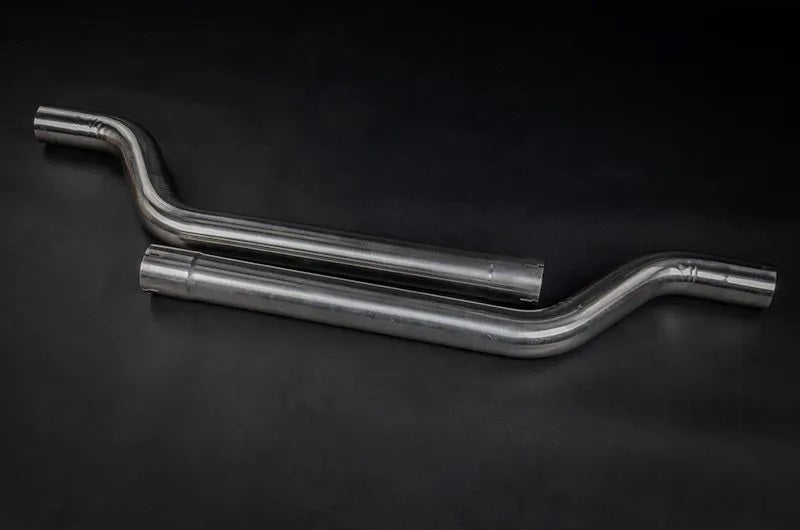 BMW M5 (F90) - Valved Exhaust with PreSilencerDelete Pipes and Wicrom Tips(CES3) image 2
