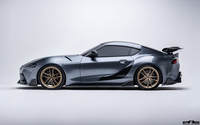 ADRO - Premium Carbon Fiber Side Skirts - Toyota GR Supra