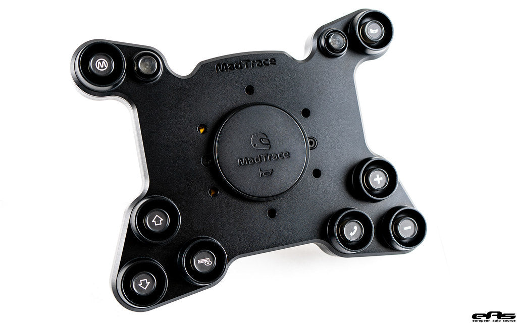 JQWerks/Madtrace - Race Steering Wheel with Quick Release - BMW E8X/E9X 1M/M3