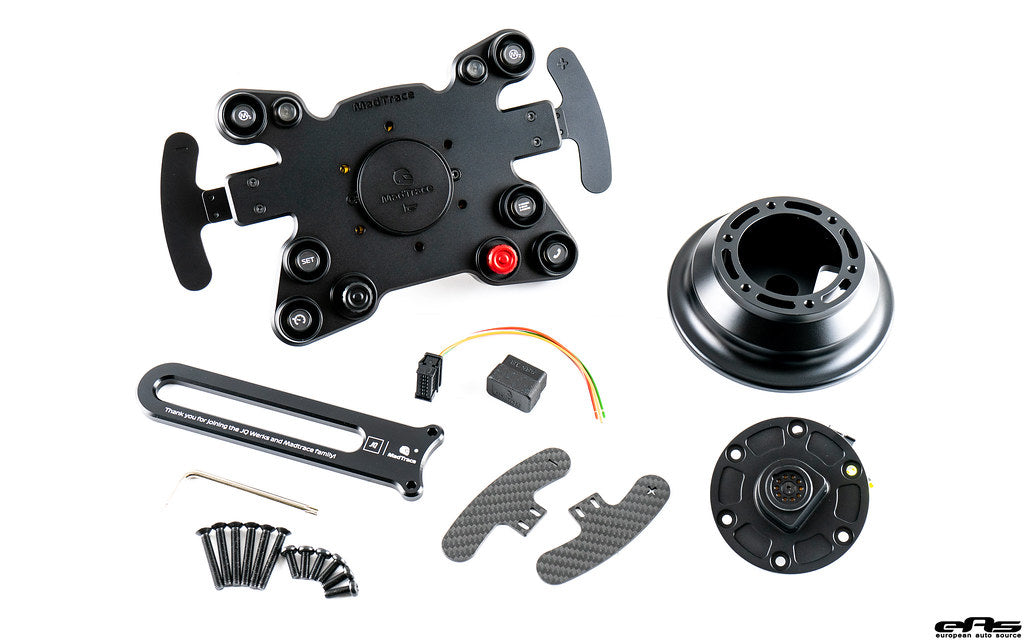 JQWerks/Madtrace - Race Steering Wheel with Quick Release - Toyota A90 Supra