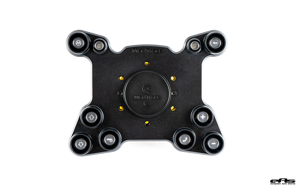 JQWerks/Madtrace - Race Steering Wheel with Quick Release - BMW E8X/E9X 1M/M3