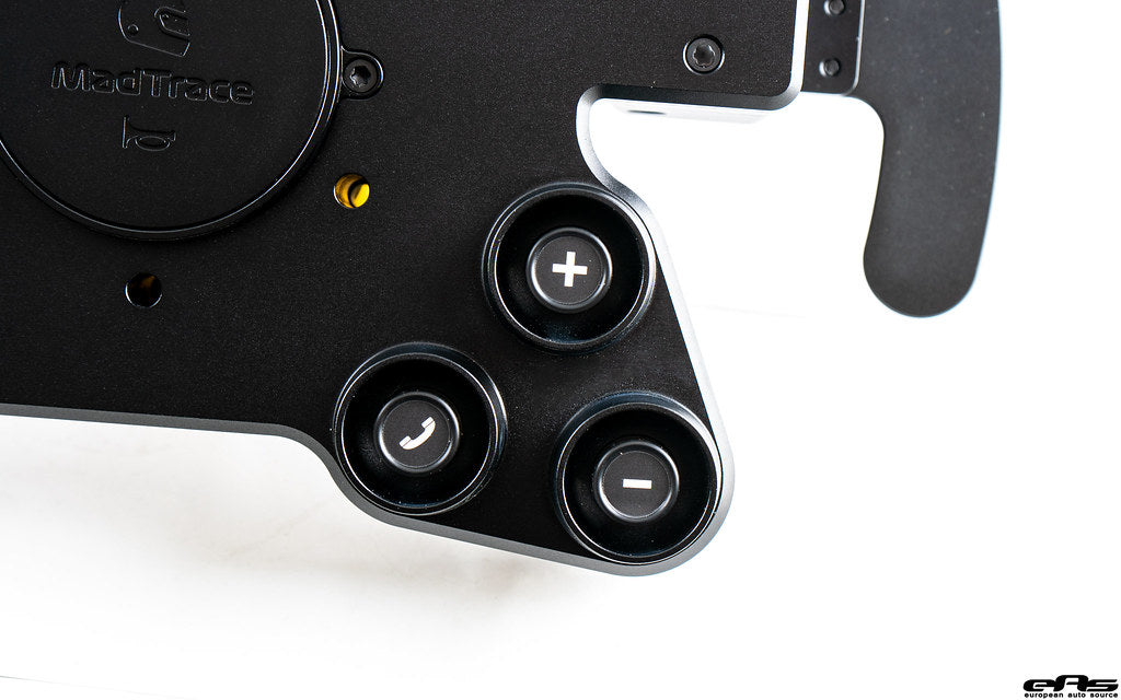 JQWerks/Madtrace - Race Steering Wheel with Quick Release - BMW E8X/E9X 1M/M3