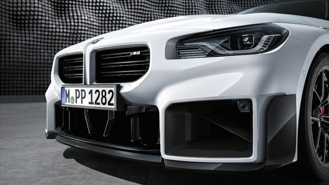 Genuine BMW - M Performance Carbon Fiber Front Splitter & Left/Right Winglets - BMW G87 M2