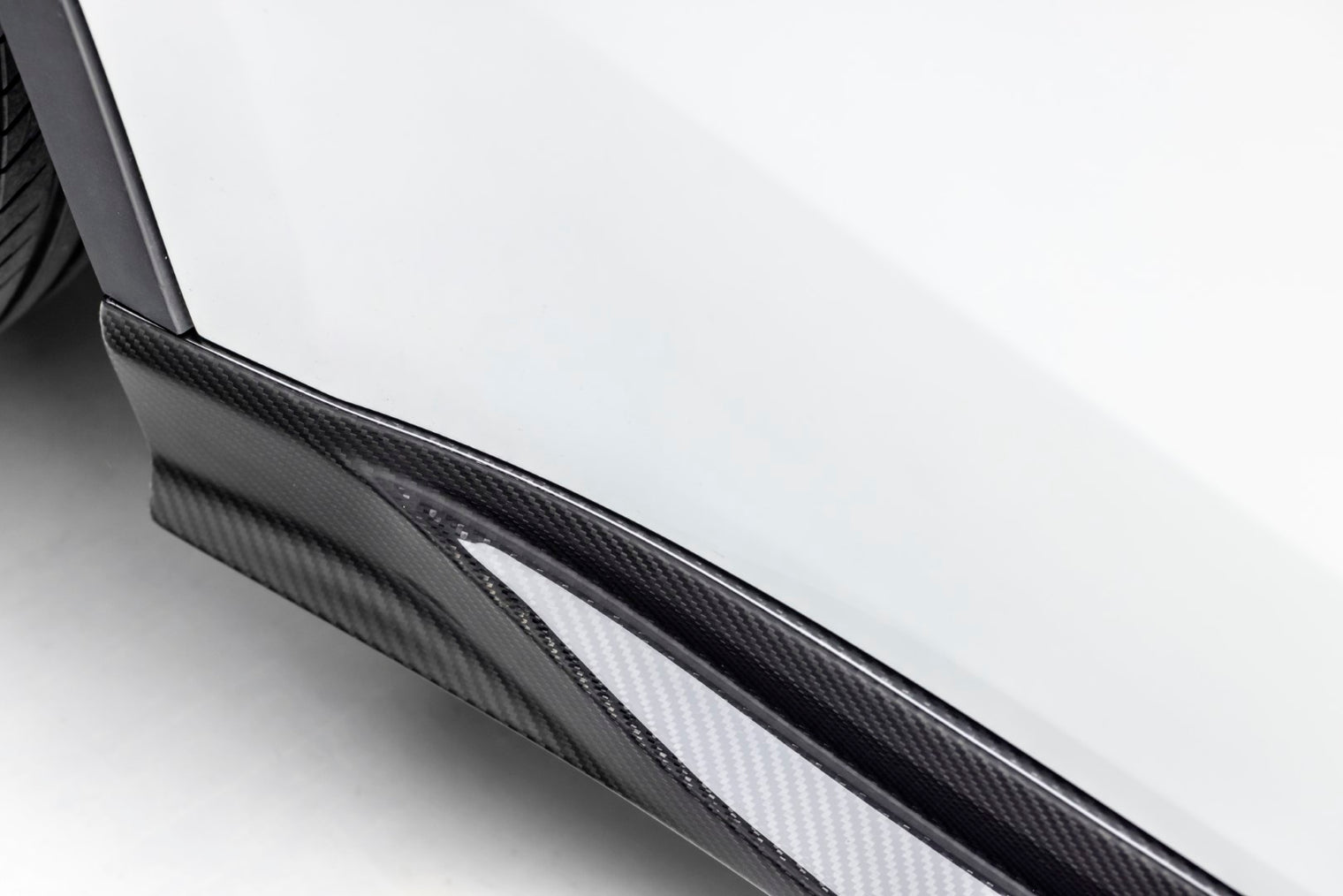 Vorsteiner - VRS Carbon Fiber Aero Side Skirts - Tesla Model Y