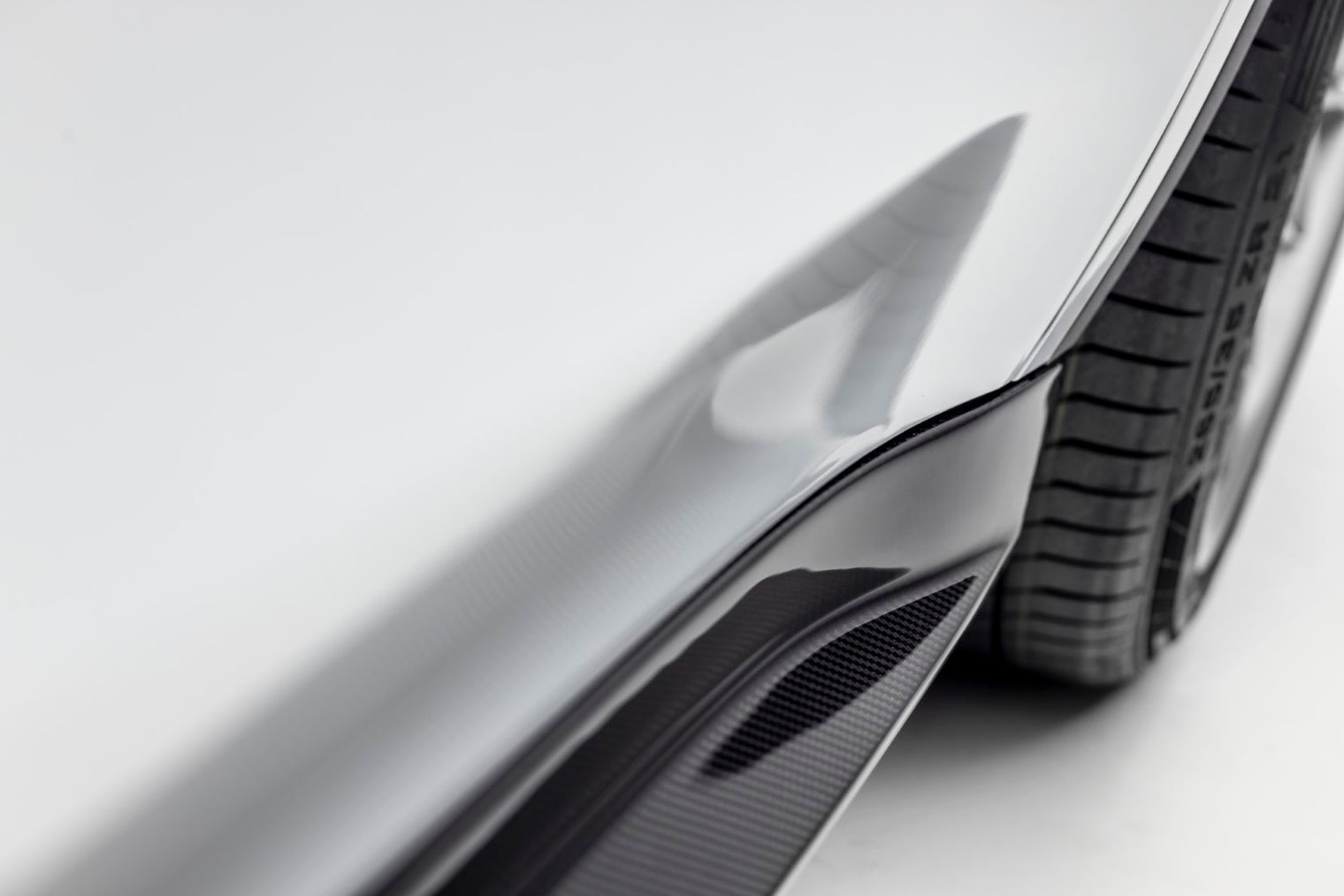 Vorsteiner - VRS Carbon Fiber Aero Side Skirts - Tesla Model Y