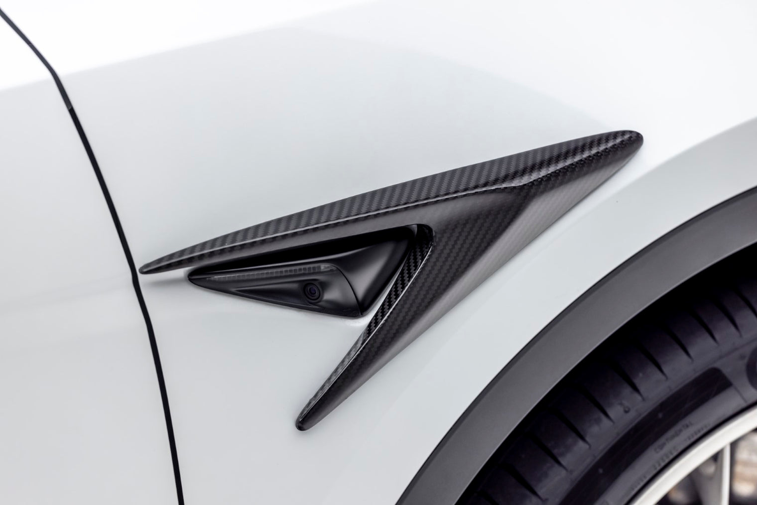Vorsteiner - VRS Carbon Fiber Aero Fender Vents - Tesla Model Y