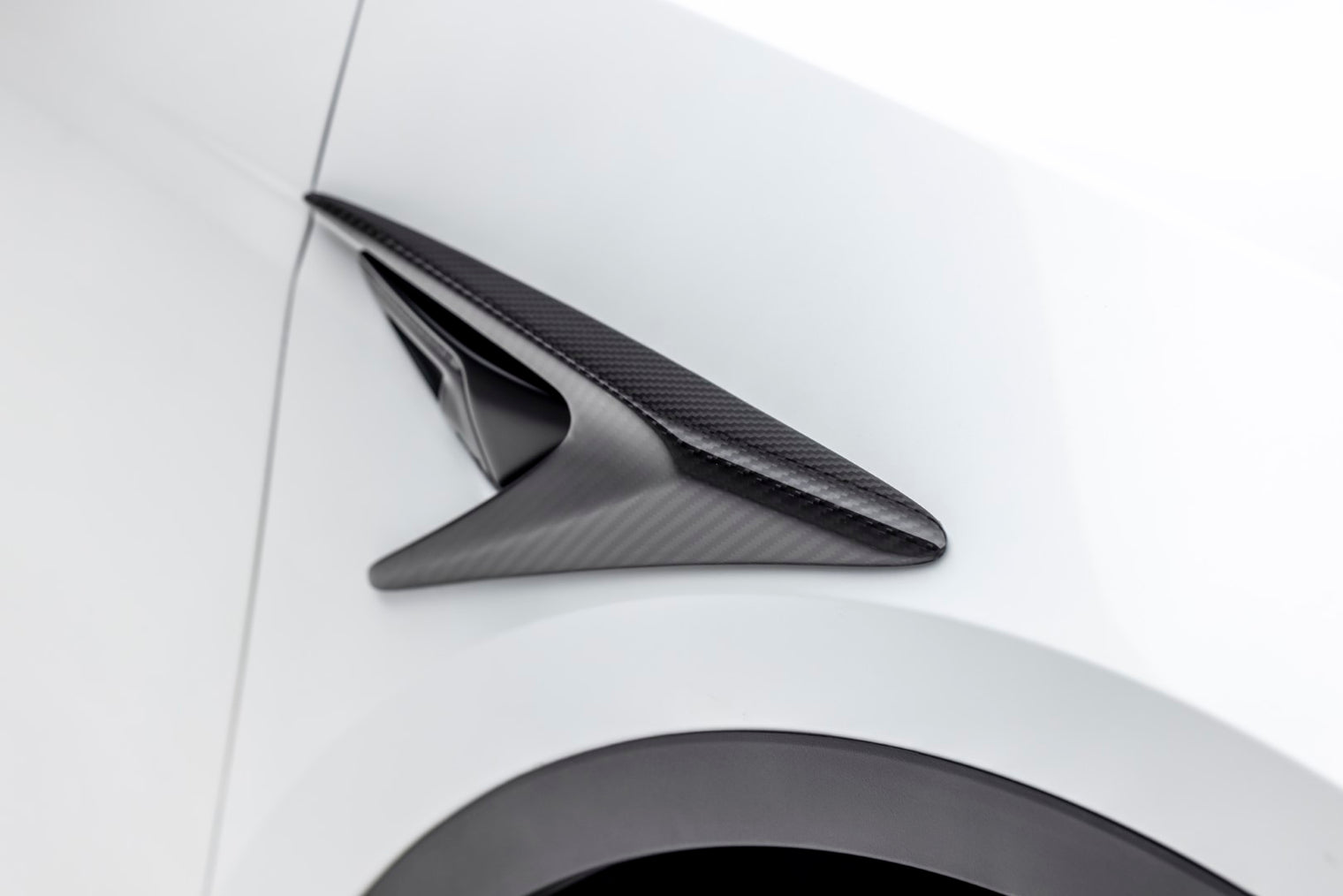 Vorsteiner - VRS Carbon Fiber Aero Fender Vents - Tesla Model Y
