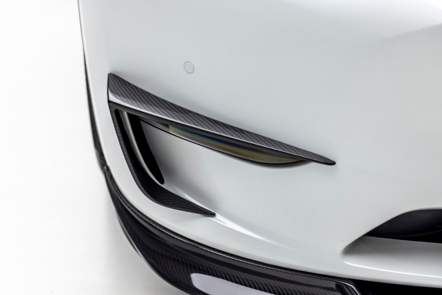 Vorsteiner - VRS Carbon Fiber Aero Add-On Bumper Flares - Tesla Model Y