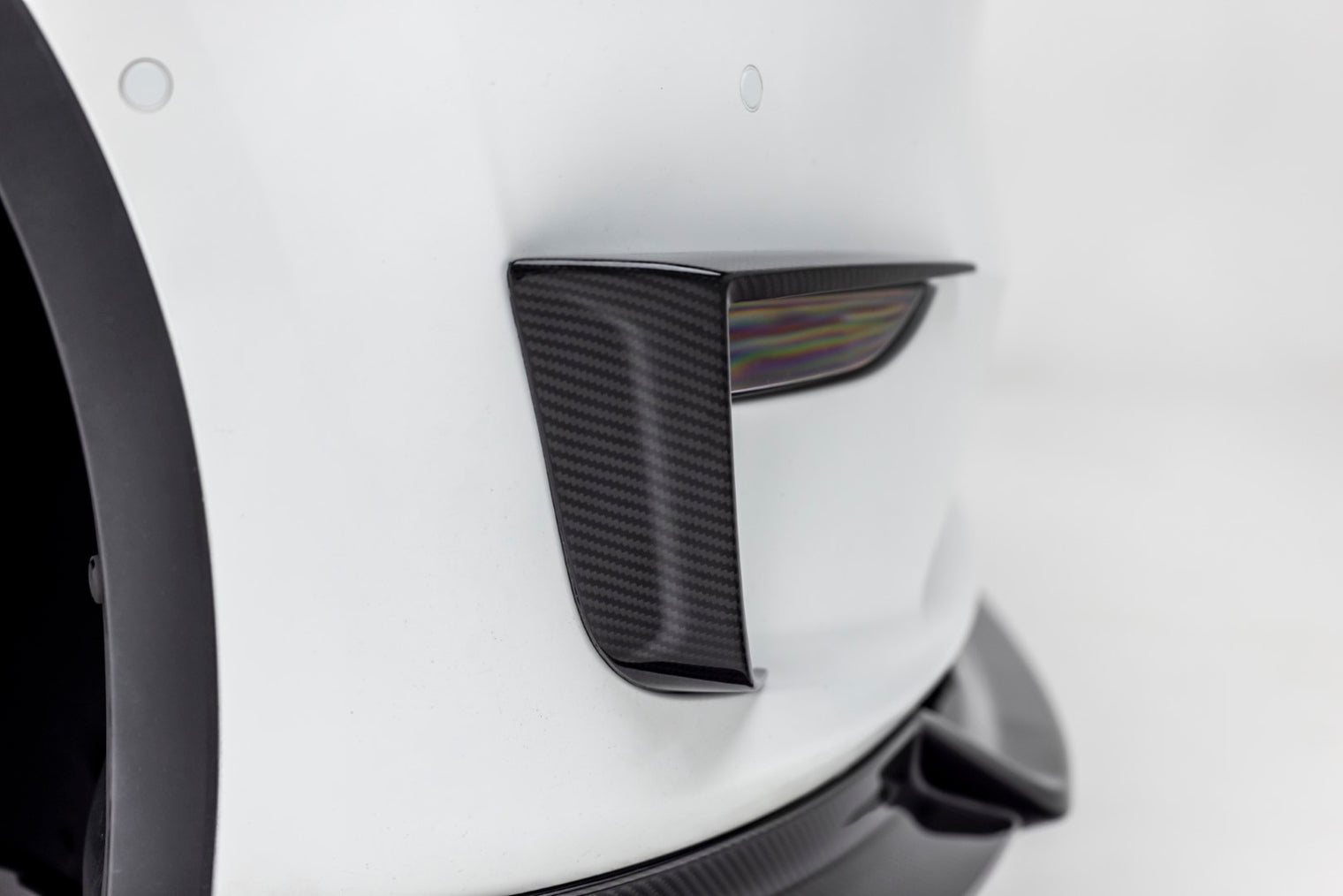 Vorsteiner - VRS Carbon Fiber Aero Add-On Bumper Flares - Tesla Model Y