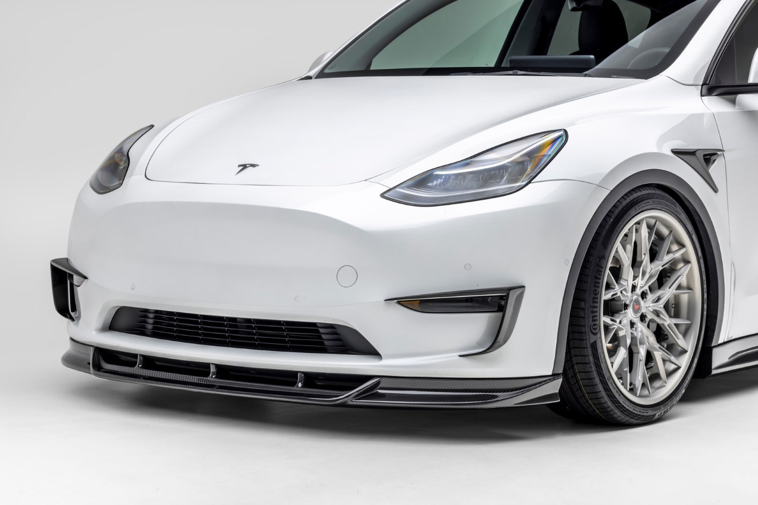 Vorsteiner - VRS Carbon Fiber Aero Add-On Bumper Flares - Tesla Model Y
