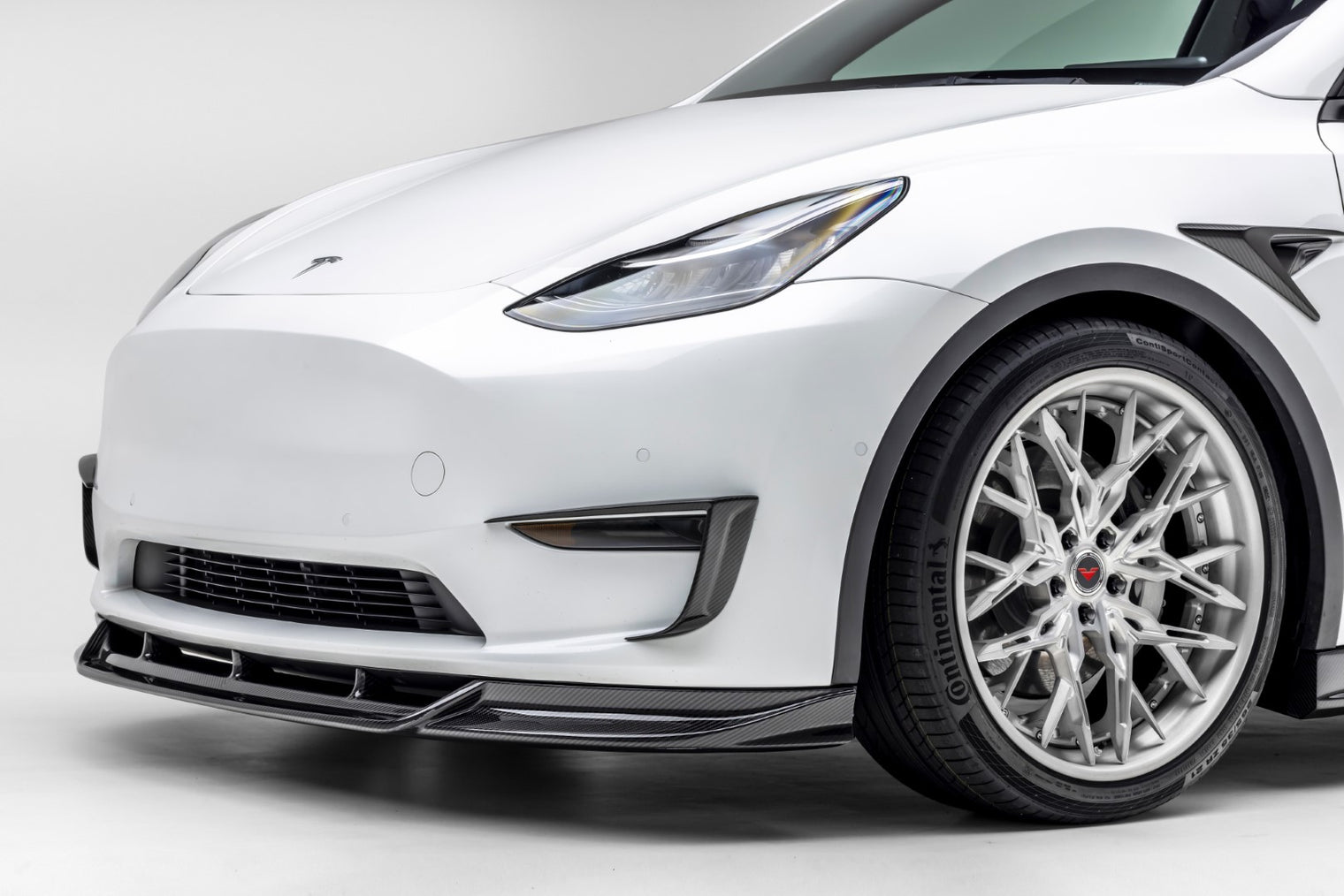 Vorsteiner - VRS Carbon Fiber Aero Add-On Bumper Flares - Tesla Model Y