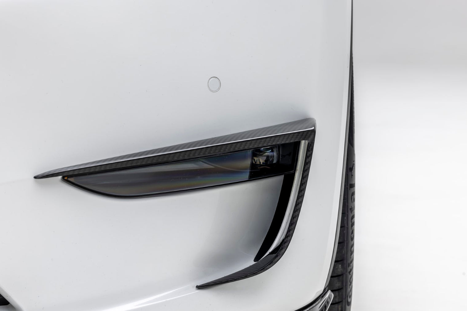 Vorsteiner - VRS Carbon Fiber Aero Add-On Bumper Flares - Tesla Model Y