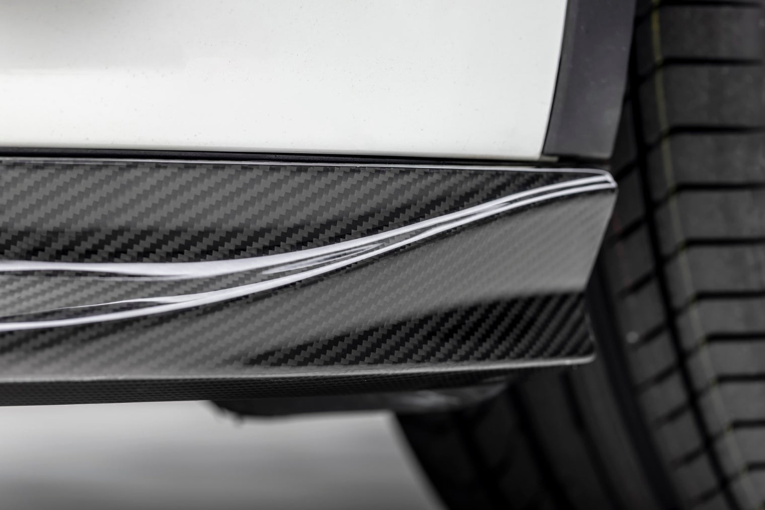 Vorsteiner - VRS Carbon Fiber Aero Front Spoiler - Tesla Model Y
