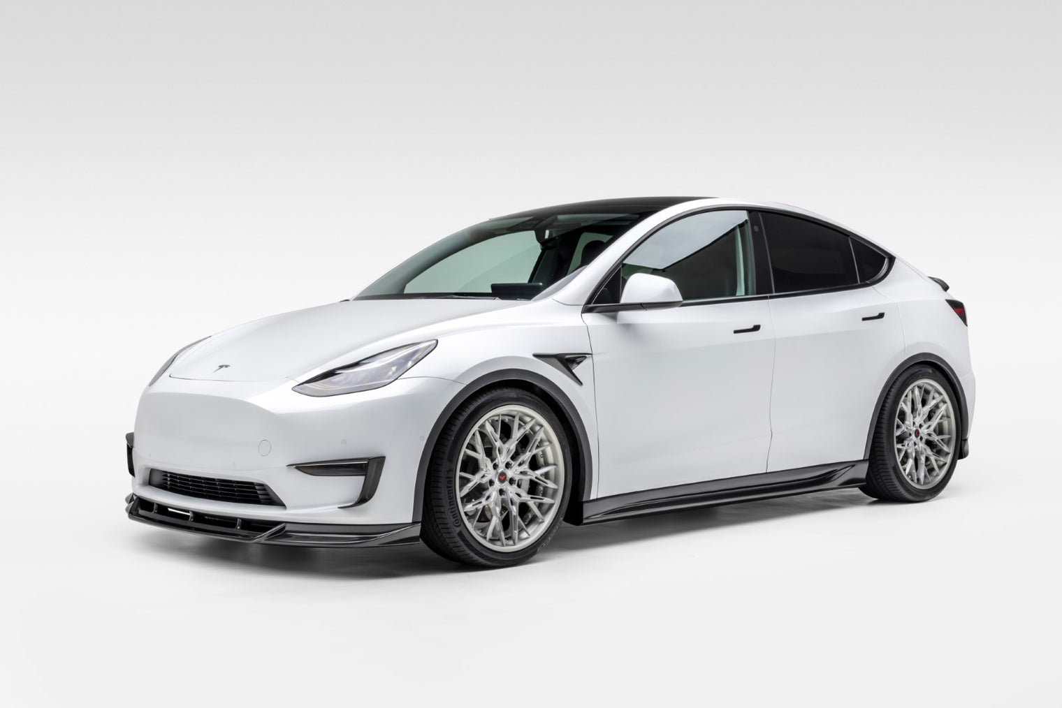 Vorsteiner - VRS Carbon Fiber Aero Front Spoiler - Tesla Model Y