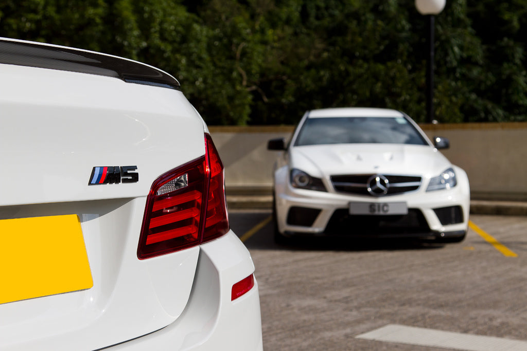 iND f10 m5 painted trunk emblem - iND Distribution