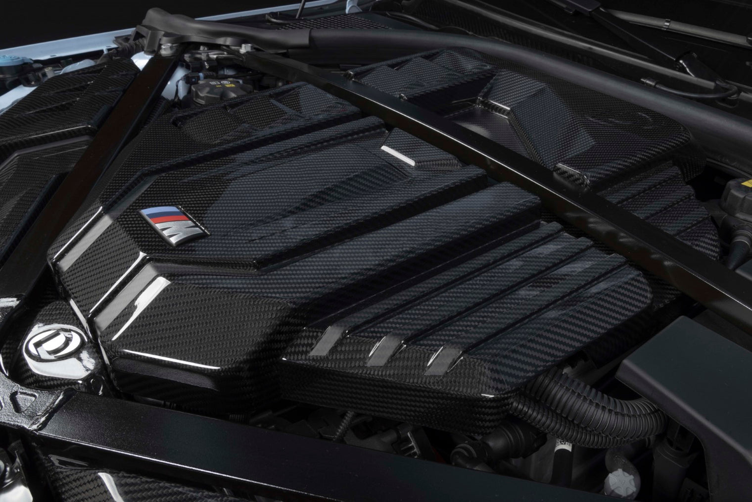 Dinan - Carbon Fiber Engine Cover (Gloss) - BMW G8X M2/M3/M4