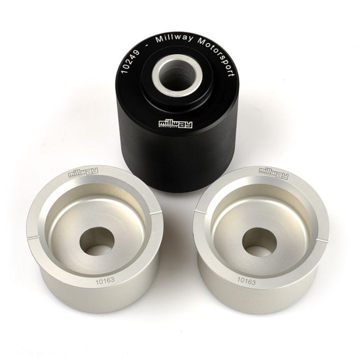 Millway Motorsport - Aluminum/Delrin Rear Differential Bushings - BMW E36 M3