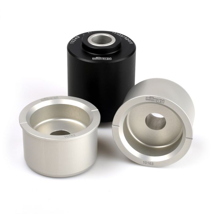 Millway Motorsport - Aluminum/Delrin Rear Differential Bushings - BMW E36 M3