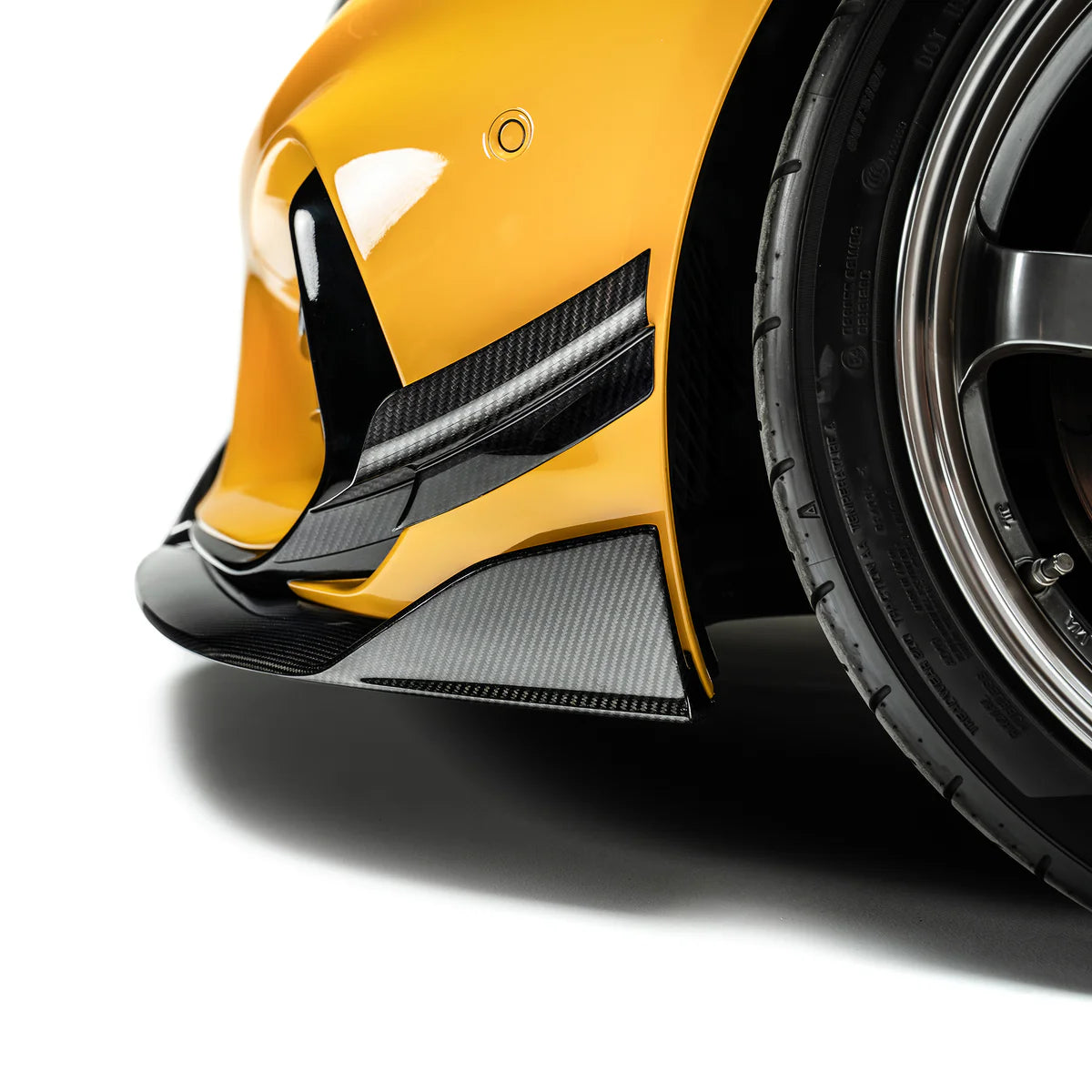 ADRO - Prepreg Front Bumper Canards - Toyota GR Supra