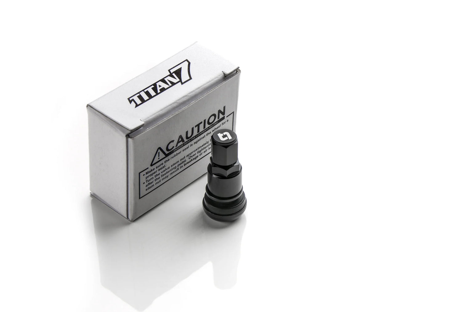 Titan 7 - Aluminum TPMS Valve Stem w/ Cap