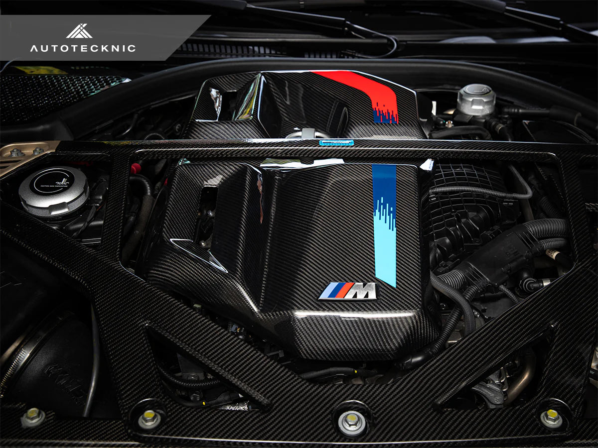 Autotecknic - V2 Dry Carbon Fiber Engine Cover - BMW G8X M3/M4