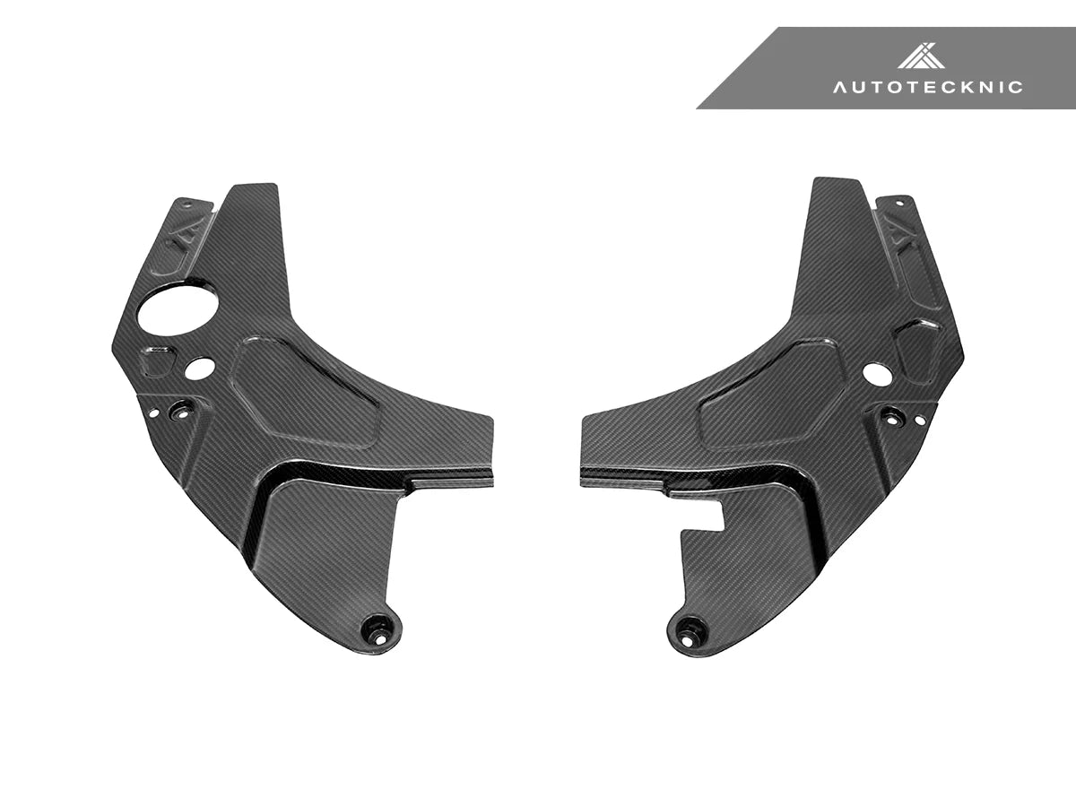 AutoTecknic Dry Carbon V2 Engine Bay Trim Set - BMW G87 M2