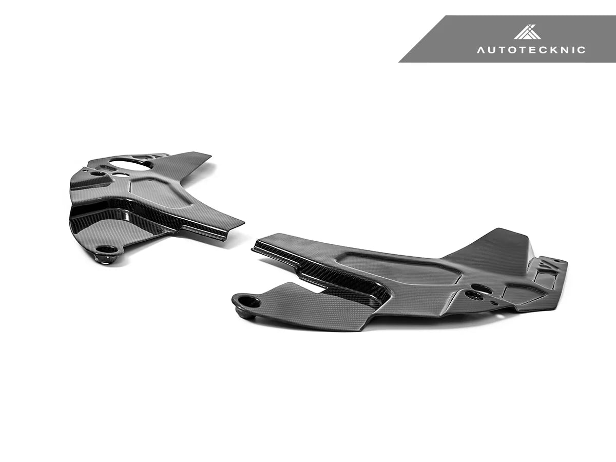 AutoTecknic Dry Carbon V2 Engine Bay Trim Set - BMW G87 M2