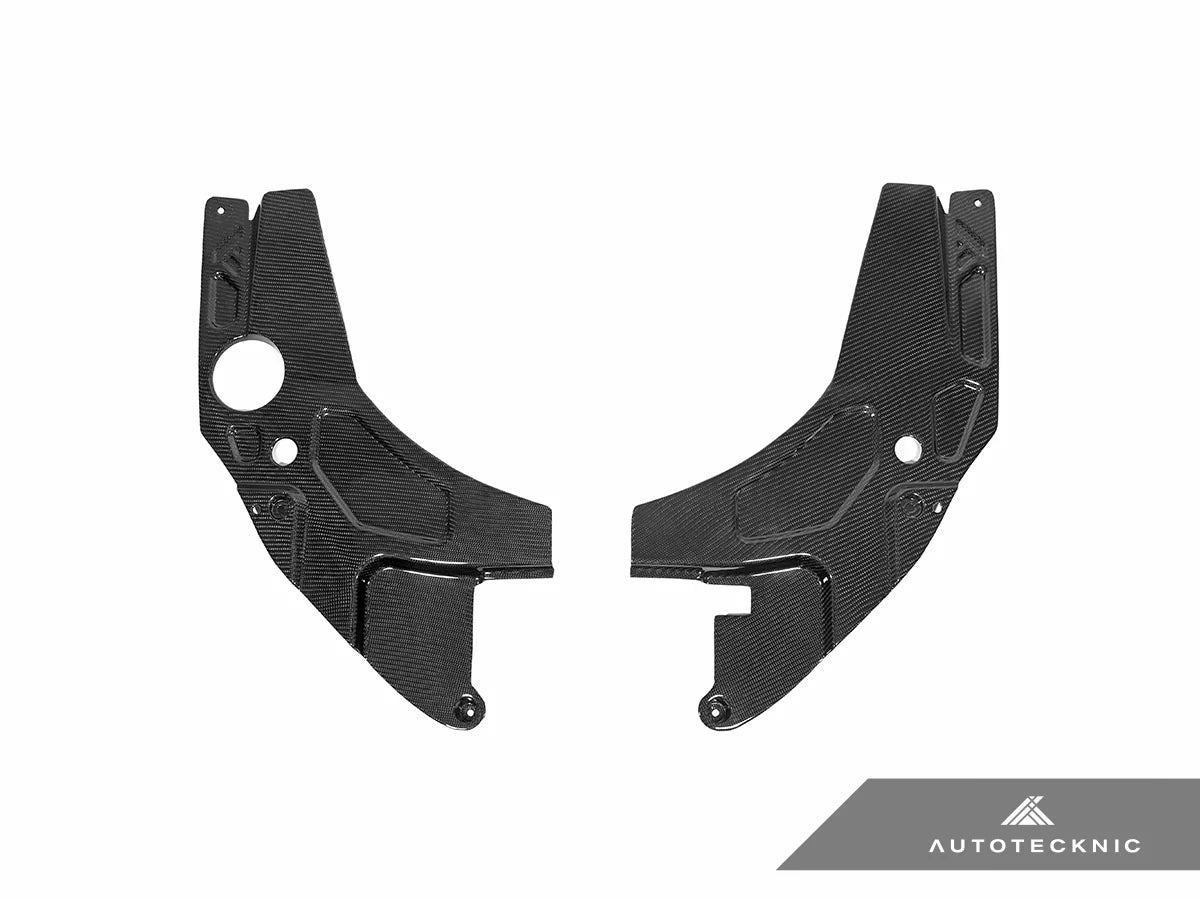 AutoTecknic Dry Carbon V2 Engine Bay Trim Set - BMW G87 M2
