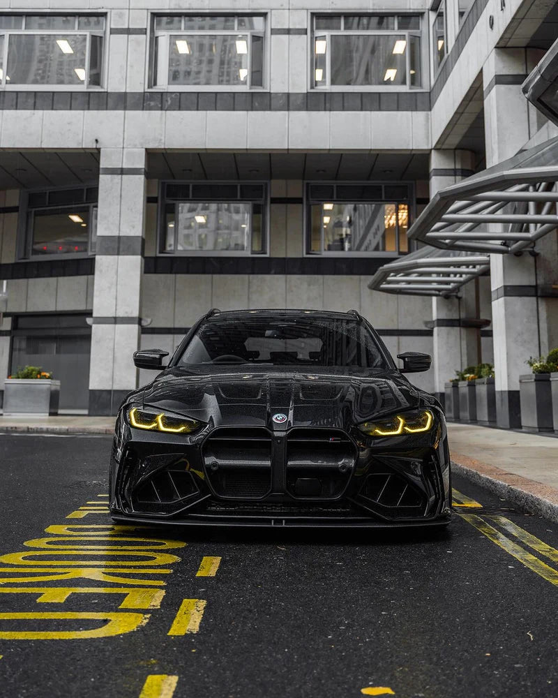 ADRO - Front Bumper Carbon Fiber Grille & Duct Vents - BMW G8X M3/M4