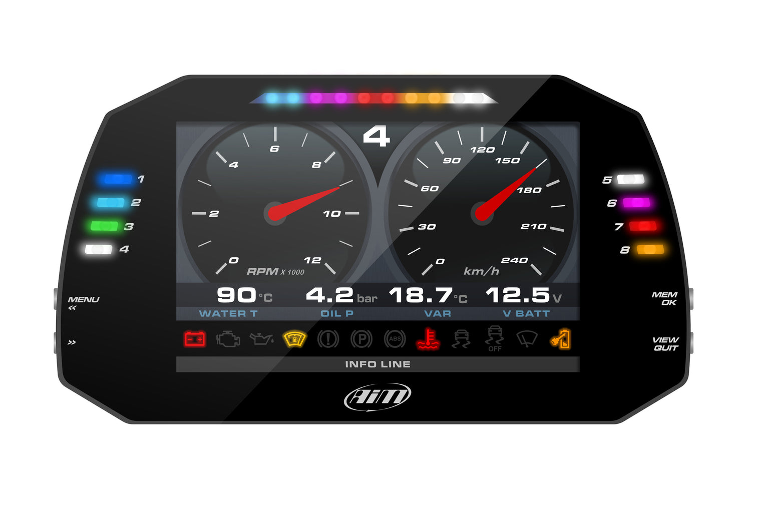 AIM - MXG 1.3 TFT Strada Dash (7.0")