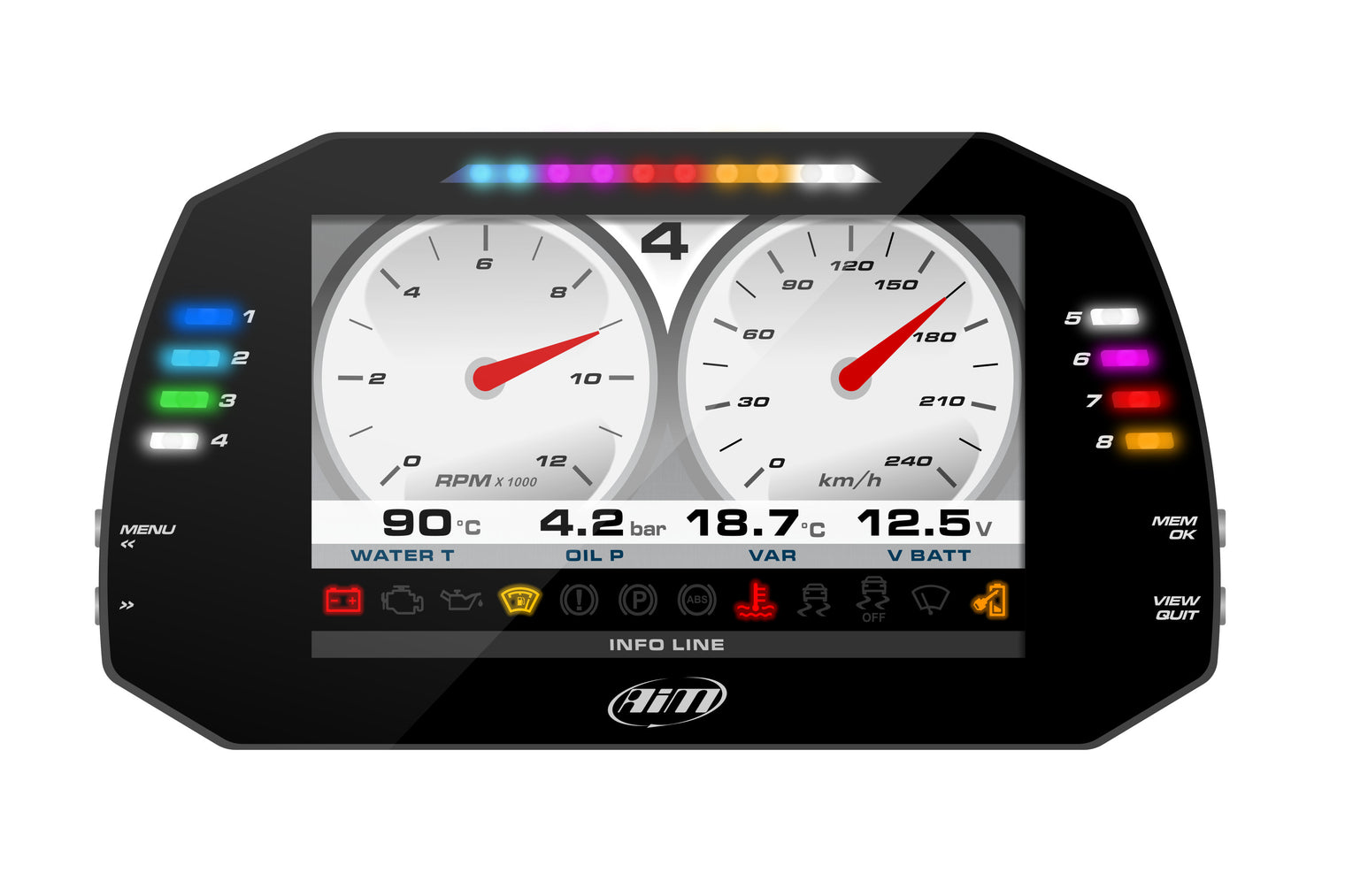 AIM - MXG 1.3 TFT Strada Dash (7.0")