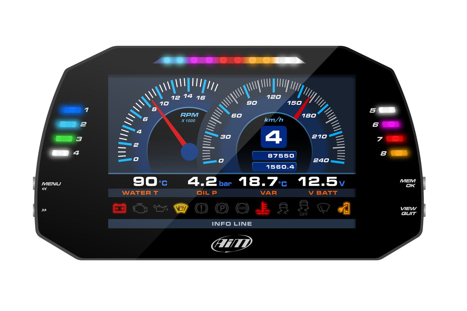 AIM - MXG 1.3 TFT Strada Dash (7.0")