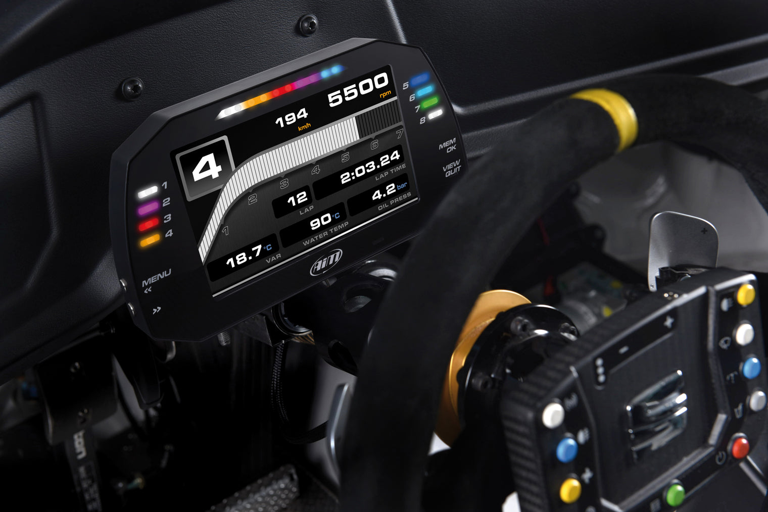 AIM - MXG 1.3 TFT Dash Logger (7.0")