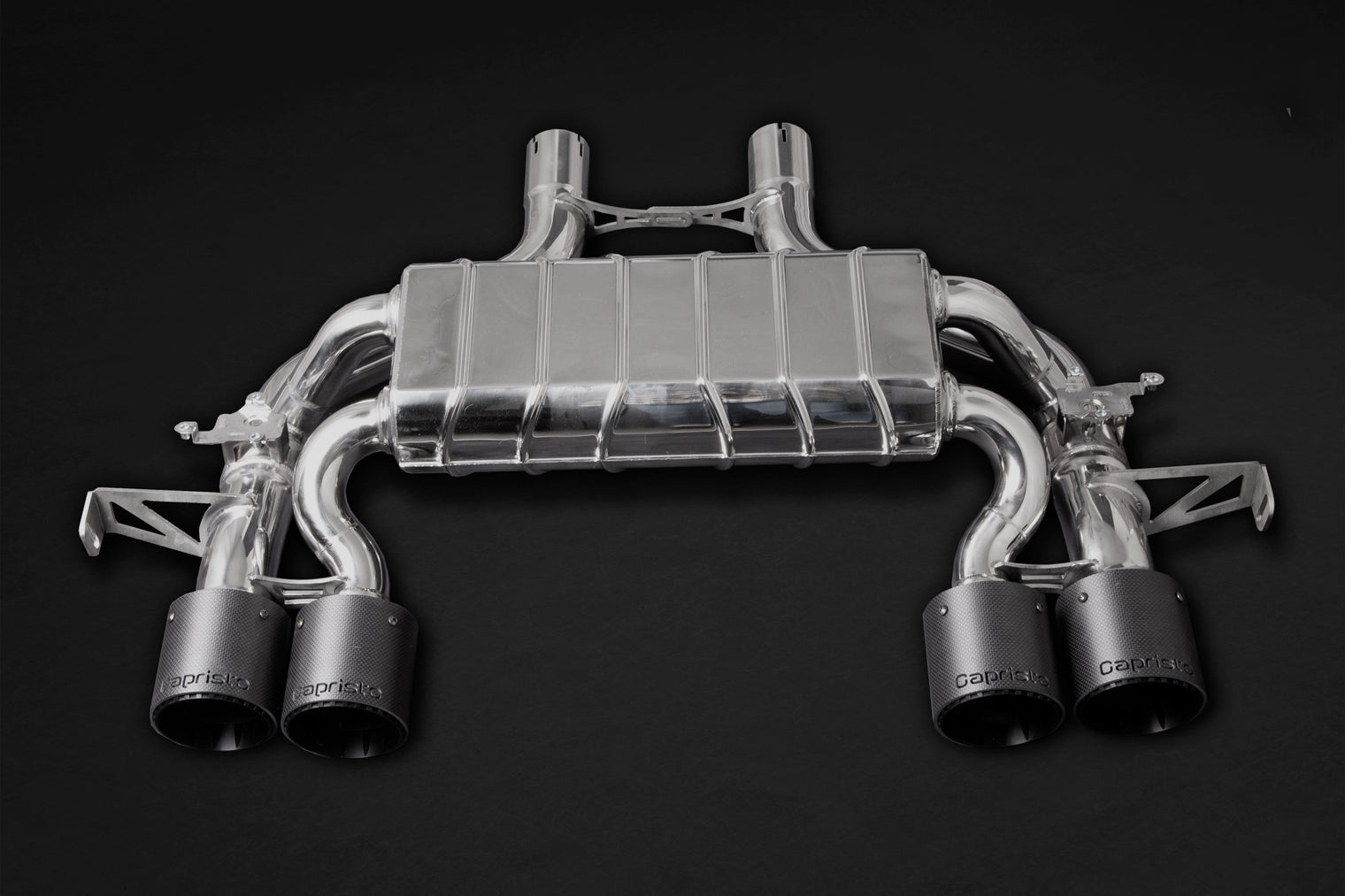 Capristo - Valved Full Exhaust w/ 200cpsi Sports Cats & Wicrom Tips - BMW G8X M3/M4