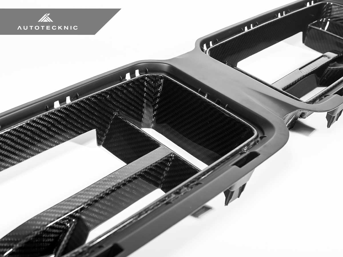AutoTecknic - Dry Carbon Clubsport Front Grille - BMW G87 M2