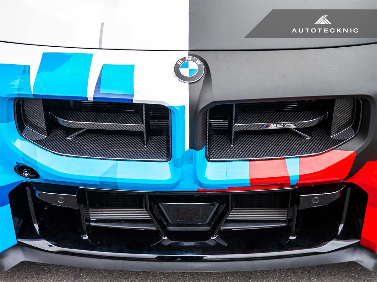 AutoTecknic - Dry Carbon Clubsport Front Grille - BMW G87 M2