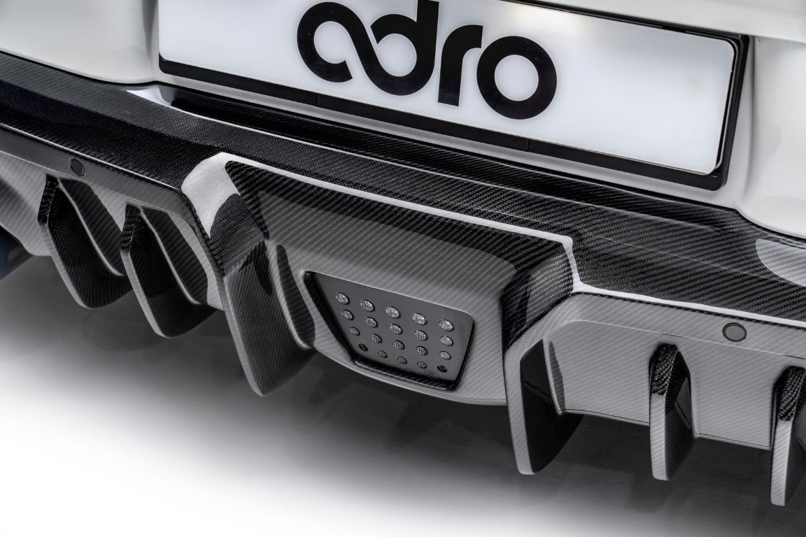 ADRO - Prepreg Carbon Fiber Rear Diffuser - Toyota GR Supra