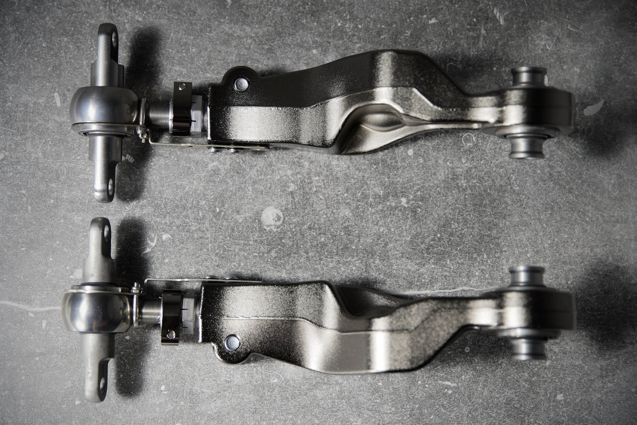 N2itive - ARTAN SX-P2 Forged Adjustable Rear Upper Camber Arms - Tesla Model S/Model X Plaid