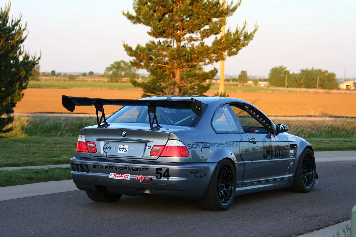 APR Performance - GTC-300 Adjustable Carbon Fiber Wing - BMW E46 M3