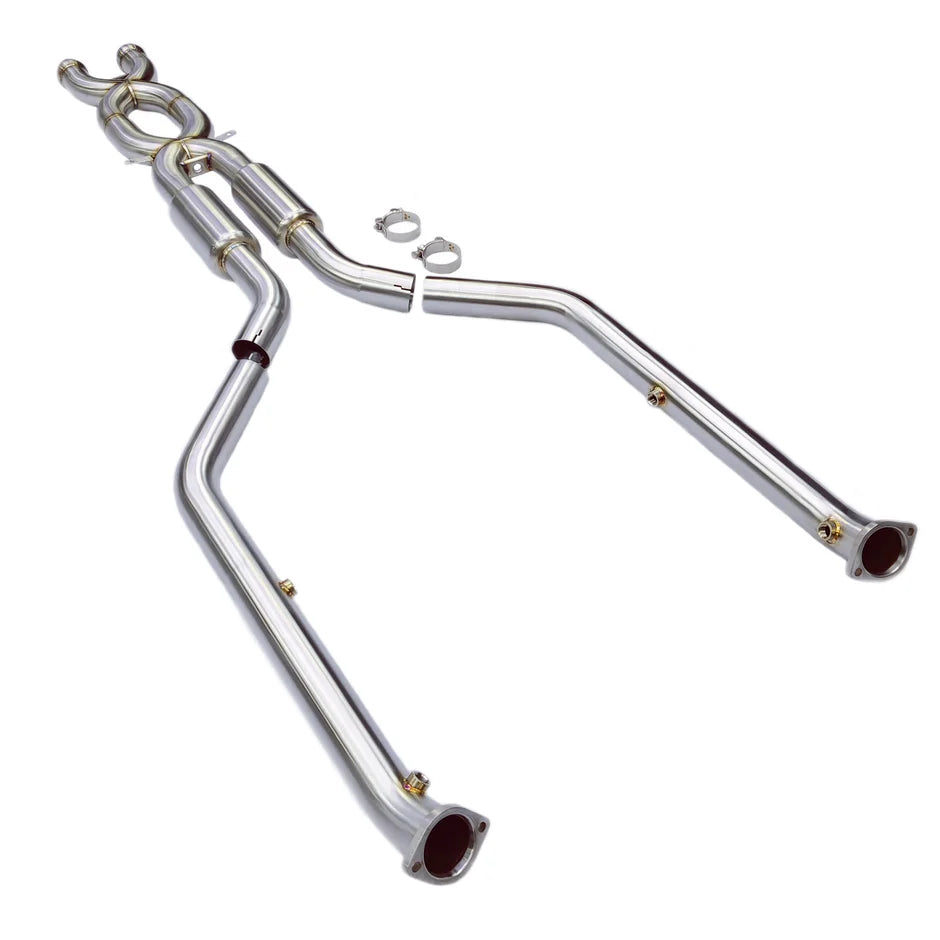 IRL - Stainless Double X-Pipe - BMW E9X M3