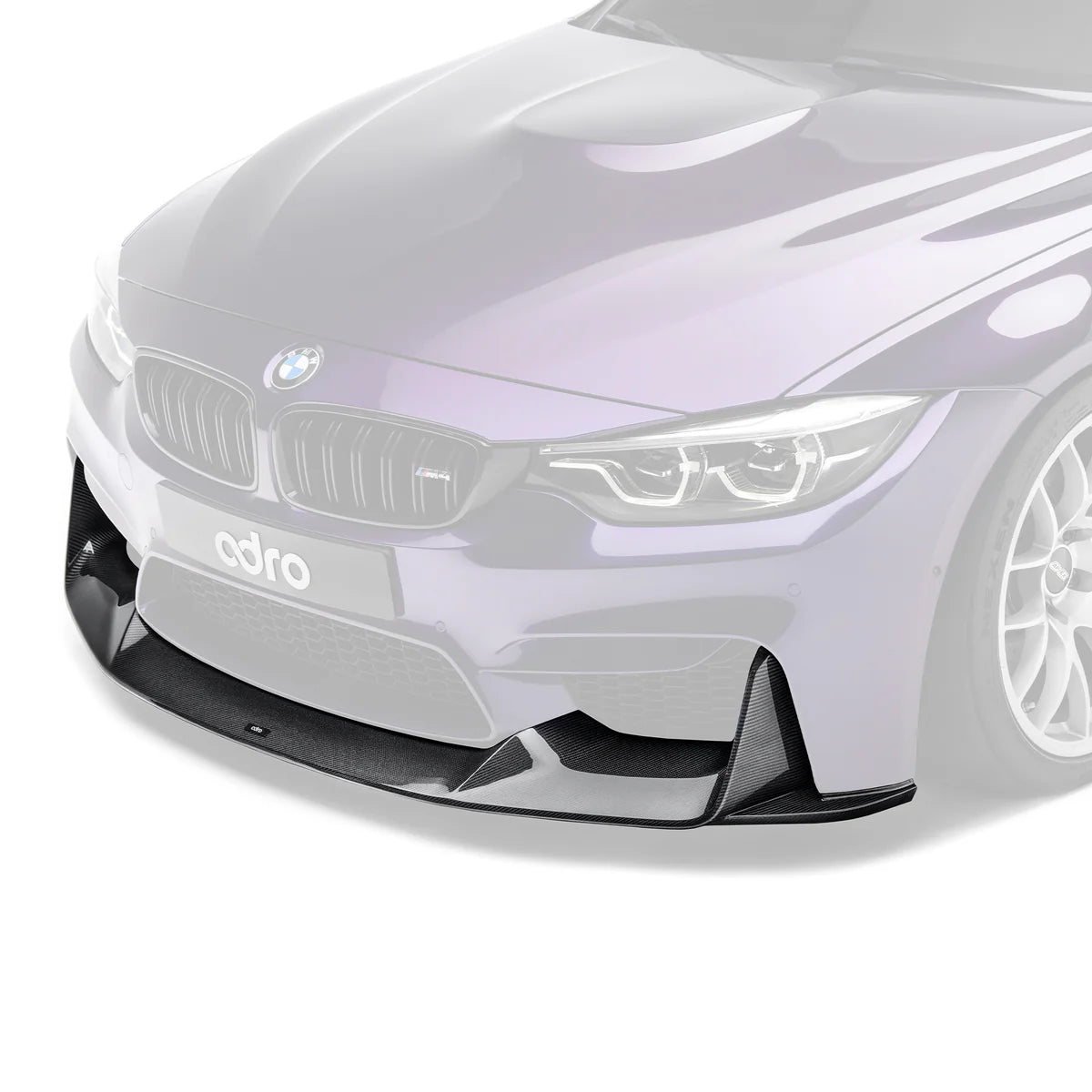 ADRO - Premium Prepreg Carbon Fiber Front Lip (Final Edition) - BMW F8X M3/M4