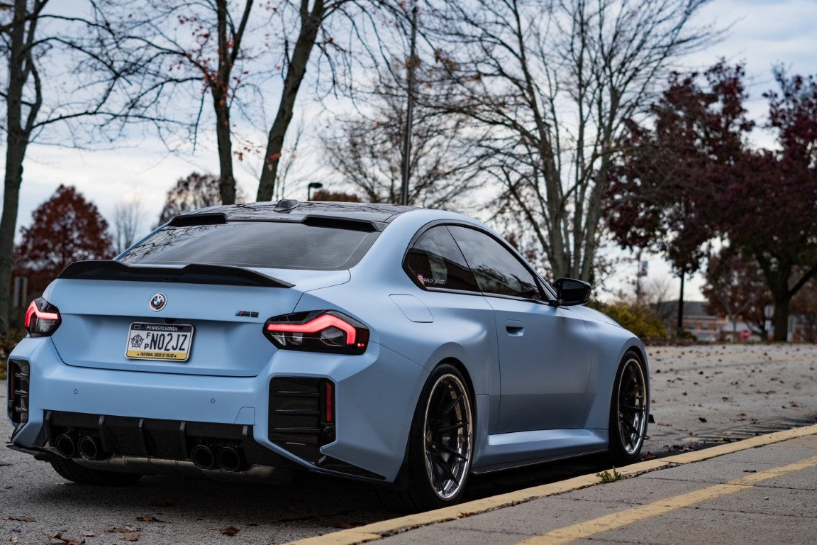 Suvneer Motorsports - Carbon Fiber Side Skirt Extensions - BMW G87 M2