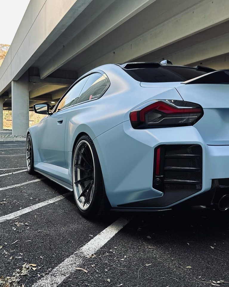 Suvneer Motorsports - Carbon Fiber Side Skirt Extensions - BMW G87 M2