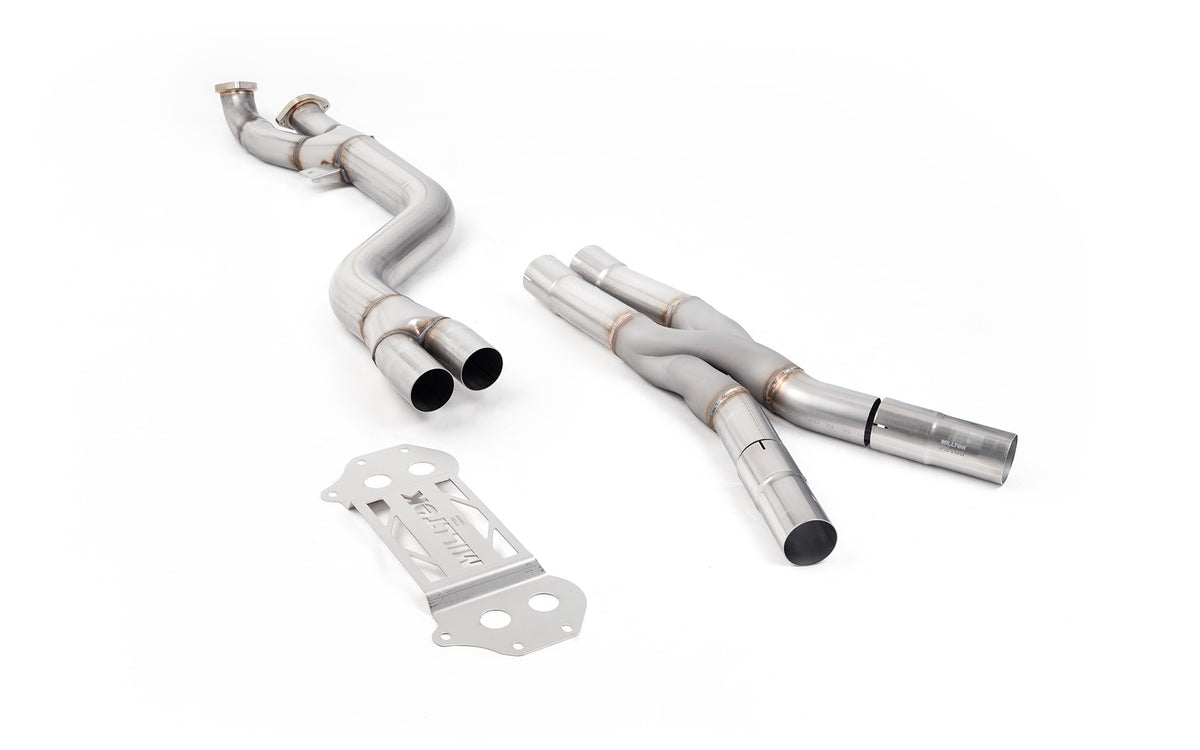 Milltek - 102mm Single Non-Resonated Z-Midpipe - BMW G87 M2