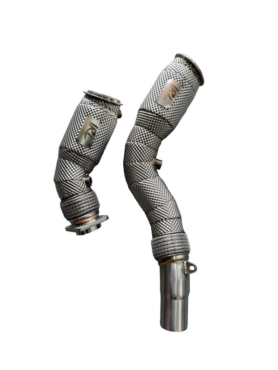 IRL - Maxflow Resonated Downpipes - BMW F8X M2/M3/M4