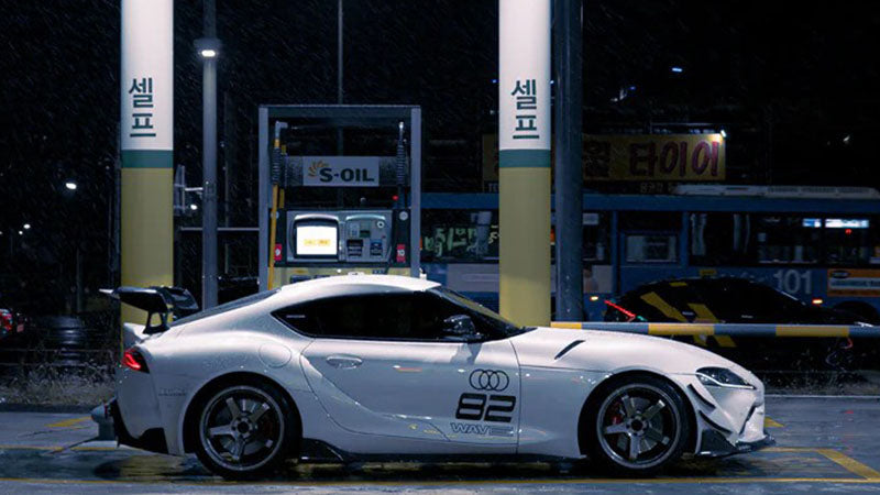 ADRO - Premium Prepreg AT-R2 Carbon Fiber Swan Neck Wing (95T) - Toyota GR Supra