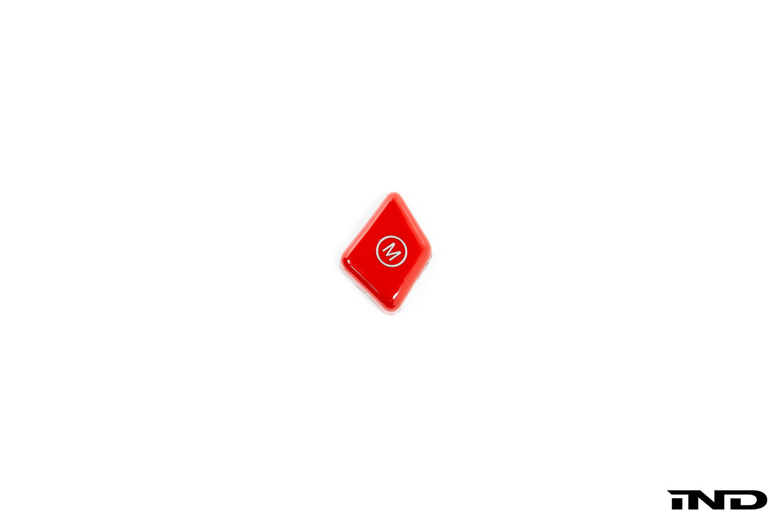 iND e6x m5 m6 red m steering wheel button - iND Distribution
