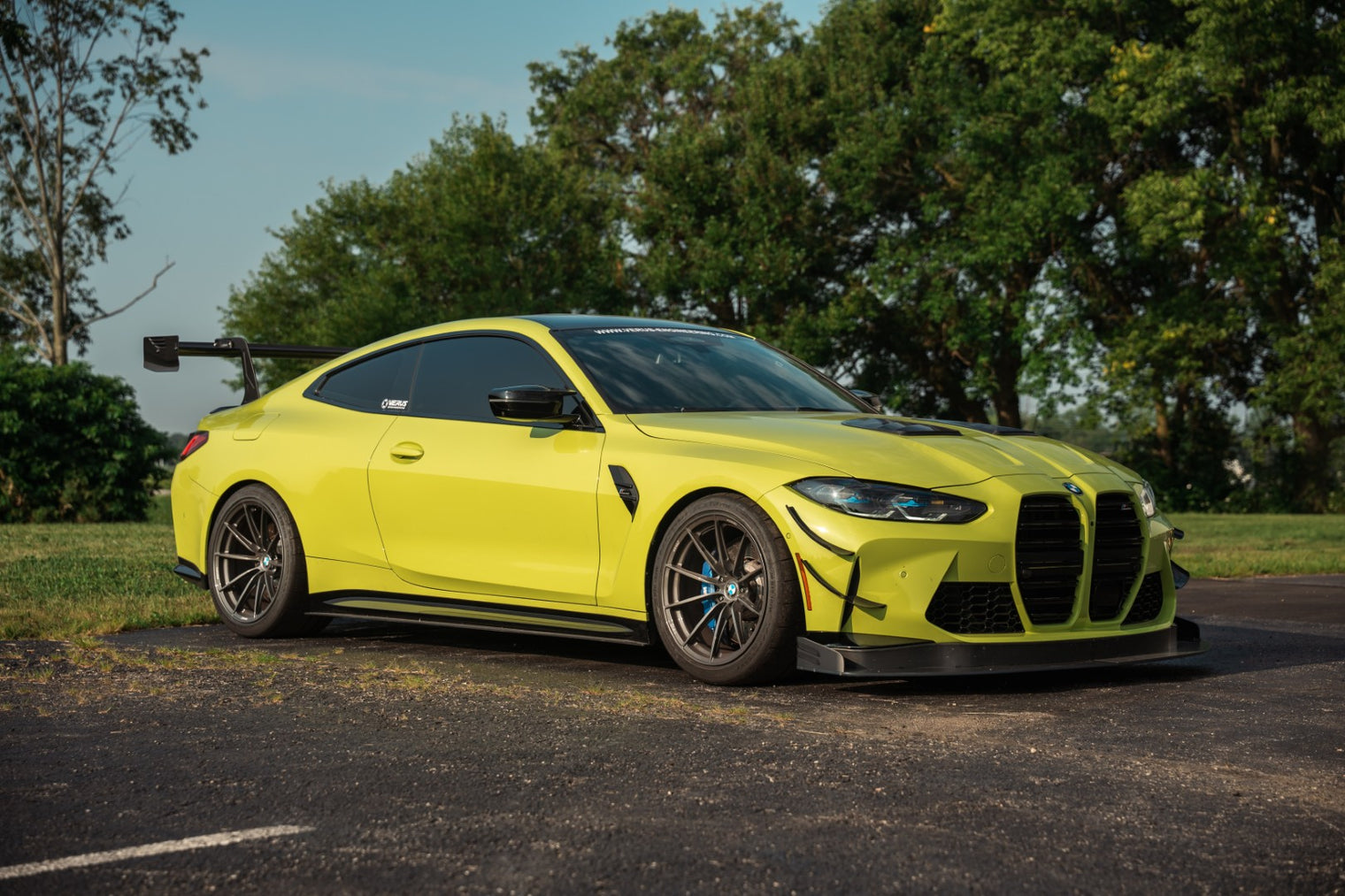 Verus Engineering - UCW Swan Neck Rear Wing - BMW G82 M4