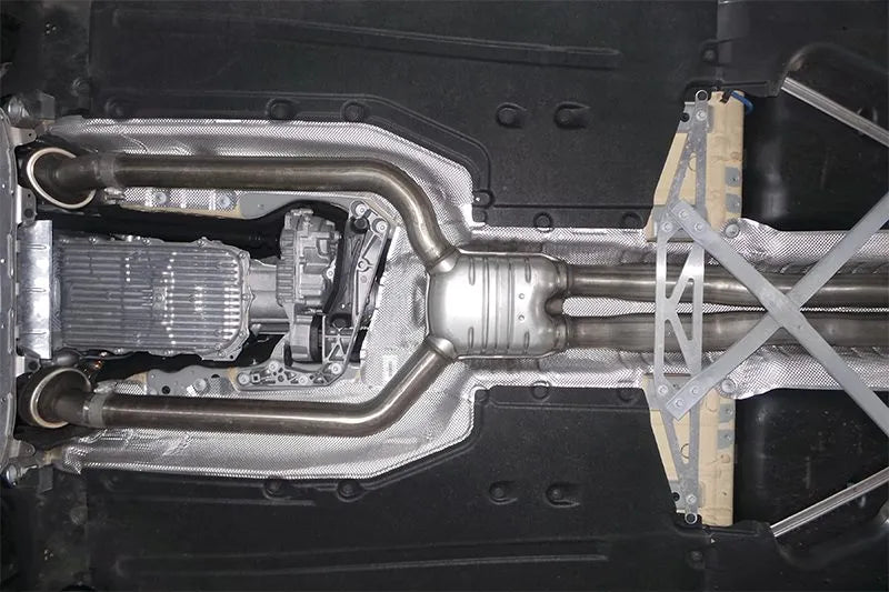 Capristo - Valved Catback Exhaust with Wicrom Tips - BMW F90 M5