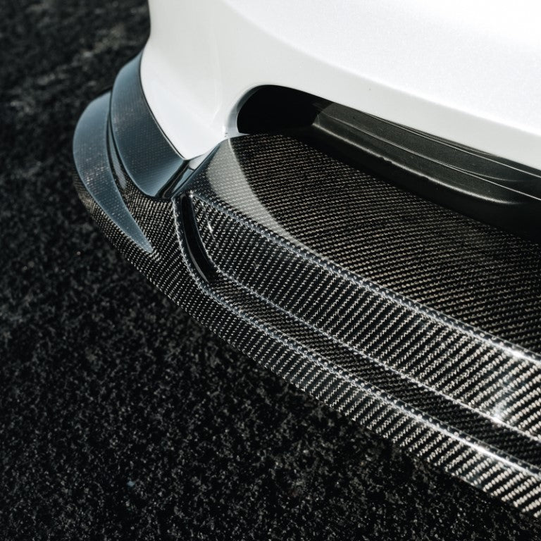 Suvneer Motorsports - Carbon Fiber Front Lip - Tesla Model 3